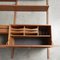 Danish Wall Unit in Teak by Poul Cadovius for Royal System, 1960s 2
