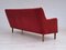 Danish Velour Sofa and Armchairs, 1960s, Set of 3 13
