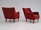 Danish Velour Sofa and Armchairs, 1960s, Set of 3 11