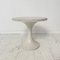 Mid-Century Italian Tulip Side Table in Plastic and Leather, 1972 1