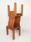 Chairs in the style of Carlo Scarpa, Italy, 1970s, Set of 6, Image 5