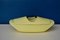 Yellow Enameled Cast Iron Casserole Dish by Raymond Loewy for Le Creuset, 1950s 3