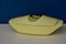 Yellow Enameled Cast Iron Casserole Dish by Raymond Loewy for Le Creuset, 1950s, Image 1