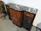 Art Deco Sideboard with Showcases in Walnut and Black High Gloss, 1930, Image 2