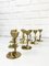 Scandinavian Brass Candlesticks by Gunnar Ander for Ystad Metall Sweden, 1960s, Set of 15 5