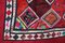 Vintage Embroidered Uzbek Wall Hung Patchwork Tapestry, 1920s 7
