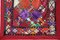 Vintage Embroidered Uzbek Wall Hung Patchwork Tapestry, 1920s 6