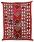 Vintage Embroidered Uzbek Wall Hung Patchwork Tapestry, 1920s 1