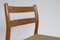 Vintage Danish #84 Chairs in Teak by Niels Møller, 1970s, Set of 4, Image 10