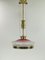 Lámpara de techo Art Déco modernista, años 20, Imagen 11