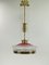 Lámpara de techo Art Déco modernista, años 20, Imagen 1