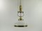 Lámpara de araña Arrt Deco vienesa con vidrio opalino, años 20, Imagen 5