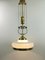 Lámpara de araña Arrt Deco vienesa con vidrio opalino, años 20, Imagen 14