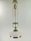 Lámpara de araña Arrt Deco vienesa con vidrio opalino, años 20, Imagen 6