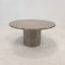 Italian Marble Round Coffee Table, 1980s 1