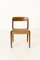 Danish Teak and Paper Cord Model 57 Chairs by Niels Otto (N. O.) Møller, 1960s, Set of 10 5