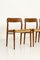 Dänische Modell 57 Stühle aus Teak & Papierkordel von Niels Otto (NO) Møller, 1960er, 10er Set 8