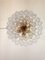 Murano Style Glass Sputnik Chandelier Italian in Gold from Simoeng 7