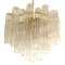 Murano Style Glass Sputnik Chandelier Italian in Gold from Simoeng 1