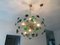 Lampadario Sputnik multicolore in vetro di Murano fatto a mano di Simoeng, Immagine 3