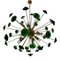 Murano Style Glass Sputnik Multicolors Italian Handmade Chandelier from Simoeng 1