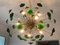Murano Style Glass Sputnik Multicolors Italian Handmade Chandelier from Simoeng 11