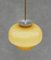 French Pendant Light in Opaline Glass, 1970 3