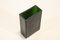 Scandinavian Dark Green Vase with Textured Glass, 1960s 2