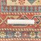Antiker handgeknüpfter Caukas Daghestan Wollteppich, 1880er 17