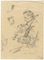 Otto Eduard Pippel, Study of a Violinist, Early 20th Century, Graphite Drawing 2