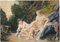 After François Boucher, Diana Bathing, Early 20th Century, Pastel Drawing 2