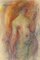 G. Cervelli, Bacchante, 1910s, Dessin Pastel 1