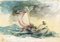 Charles James Lewis, A Voyage of Discovery, Late 19th Century, Watercolour 1