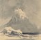 Acquarello After Elijah Walton, Mountain Study in Grisaille, metà XIX secolo, Immagine 1