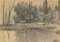 Robert Charles Goff, La Tour-de-Peilz, Vevey, Switzerland, 1917, Graphite Drawing 1