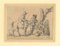 AfterJoseph William Allen RBA, Bucolic Peasant, 1836, Ink & Wash Drawing, Immagine 3