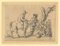 AfterJoseph William Allen RBA, Bucolic Peasant, 1836, Ink & Wash Drawing, Immagine 2