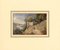 William George Jennings, Italianate Landschaft mit Figuren, 1820er, Aquarell 2