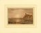 George Barret Junior, Dunvegan Castle Sunset, Ile de Skye, 1827, Aquarelle 1