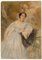 William St Clair Simmons, Portrait de Dame, 1896, Aquarelle 2