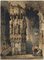 Nach Samuel Prout OWS, Ruinen der Kathedrale, Rouen, frühes 19. Jh., Aquarell 2