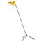 VV Cinquanta Yellow and Black Floor Lamp by Vittoriano Viganò for Astep, Image 1