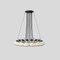 Lampe Modell 2109/16/14 Schwarze Struktur von Gino Sarfatti für Astep 17