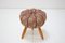 Mid-Century Stool / Tabouret in the Style of Jindřich Halabala, 1958, Image 3