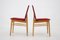 Ash Dining Chairs, Czechoslovakia, 1960s, Set of 6 6