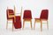 Ash Dining Chairs, Czechoslovakia, 1960s, Set of 6 3
