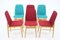 Ash Dining Chairs, Czechoslovakia, 1960s, Set of 6 14