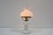 Lámpara de mesa Mid-Century de vidrio, años 60, Imagen 5