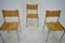 Chrome Dining Chairs attributed to Viliam Chlebo, Czechoslovakia, 1980s, Set of 4, Image 11