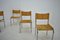 Chaises de Salle à Manger en Chrome attribuées à Viliam Chlebo, Tchécoslovaquie, 1980s, Set de 4 15
